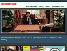 Tablet Screenshot of adamyoshida.com